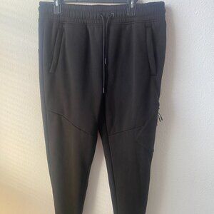 Athletex Performance Apparel Black Thin Track Pants Mens Large